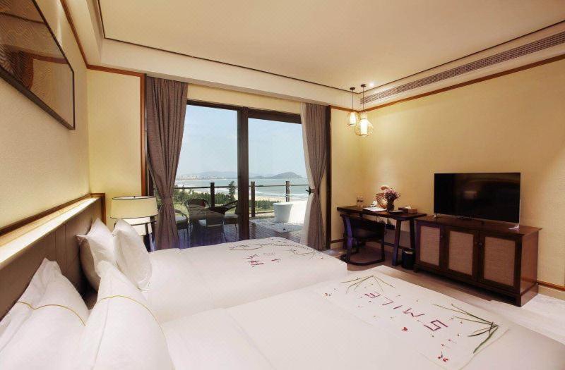 Hotel Wyndham Shenzhou Peninsula Wanning Exterior foto